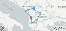  Kleingruppen-Rundreise – Balkan - 11 Destinationen 