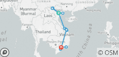  Vietnam active tour &amp; Phan Thiet beach (incl. flight) - 16 destinations 