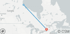  Subarktische Entdeckungsreise: Churchill Eisbären - Montreal - 3 Destinationen 