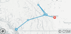  6-Daagse Vancouver naar Rockies Tour met Rocky Mountaineer | Zomertour met vertrek vanuit Vancouver - 7 bestemmingen 