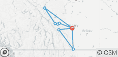  Circuit de 7 jours dans les Rocheuses canadiennes : Explorez les parcs nationaux de Banff, Jasper, Yoho, Kootenay et Waterton. - 9 destinations 