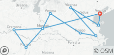  From Venice to Mantua - 11 destinations 