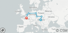  Budapest to Paris: Bike Tours &amp; Belgian Waffles - 7 destinations 