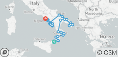  Große Süditalien Rundreise - 39 Destinationen 