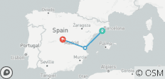  Discovery of Spain by Train - 11 Days - 3 destinations 