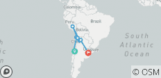  Durch die Anden - Eine Reise zwischen Nordchile und Argentinien - 9 Destinationen 