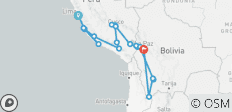  CULINARIAIRE REIS DOOR DE ANDES - Lekkernijen van Peru en Bolivia - 18 bestemmingen 