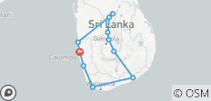  Kleingruppen-Rundreise &amp; Baden – Sri Lanka (inkl Flug) - 11 Destinationen 