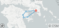  Nafplio, Mykene und Epidaurus Zweitägige Rundreise ab Athen - 6 Destinationen 