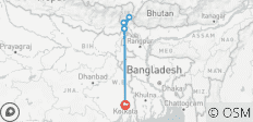  Von Kalkutta in den Ost-Himalaya - Darjeeling &amp; Gangtok Rundreise - 6 Destinationen 