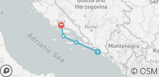  Kroatien Inselhüpfen - Dalmatinische Odyssee - ab Dubrovnik - 8 Destinationen 