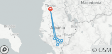  Individuele Verborgen Vallei Trek: Zelfbegeleide Gasthuistrektocht in Zuid-Albanië (8 dagen) - 9 bestemmingen 