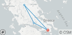  Jewels of Greece Express - 5 Days - 4 destinations 