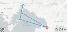  Saffierblauw - Fethiye / Gocek / Fethiy - 5 bestemmingen 