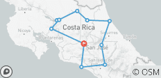  Costa Rica - Große 4x4 Mietwagenrundreise - 12 Destinationen 