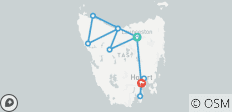  Tasmanian Explorer - 11 destinations 