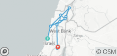  Israel: Eine Reise des Glaubens (Tel Aviv nach Jerusalem) (Standard) (15 destinations) - 15 Destinationen 