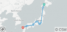  Große Japan Rundreise (2022) - 13 Destinationen 