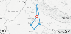  Indiens Goldenes Dreieck, Tiger und Shimla (2022) - 7 Destinationen 