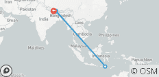  Salleri to Everest Base Camp Trek - 16 destinations 