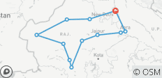  Inde du Nord avec Taj Mahal - 12 destinations 