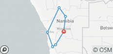  Silvester in Namibia (13 Tage) - 7 Destinationen 