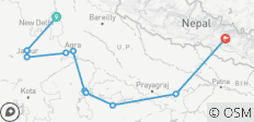  Northern India and Nepal - 14 destinations 