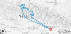  Circuit de l\'Annapurna - 19 destinations 