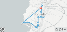  Ecuador Avontuur 14 Dagen Tour - 14 bestemmingen 