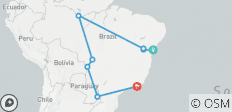  Brasilien - Zwischen Amazonas und Zuckerhut - 8 Destinationen 