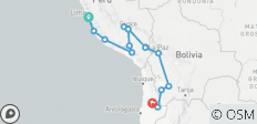  Peru, Bolivia &amp; Chile - Faszination Andenreich - 14 Destinationen 