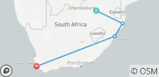  LGBTQ Südafrika - 4 Destinationen 