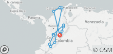  Kolumbien - Kaffeearoma &amp; Karibikfeeling - 17 Destinationen 