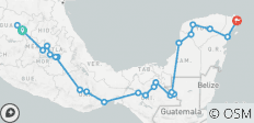 Mexiko - Abenteuer im Mayareich - 24 Destinationen 