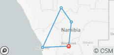  Prachtige contrasten van Noord-Namibië, privéreis (op aanvraag) - 5 bestemmingen 