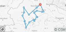  Kulturelle Rundreise Nordindien - 21 Destinationen 
