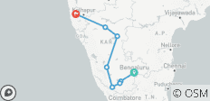  Verbazingwekkend Karnataka met Goa - 8 bestemmingen 