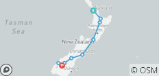  NZ Abenteuerreise (17 Tage) - 9 Destinationen 