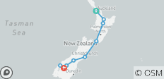  Aventure NZ - 17 jours - 9 destinations 