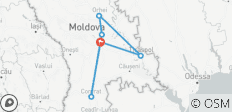  4 dagen: Een interessante rondreis door Moldavië, Transnistrië en Gagauzia met Wijn - 6 bestemmingen 