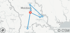  4 days: An interesting tour of Moldova, Transnistria and Gagauzia - 7 destinations 