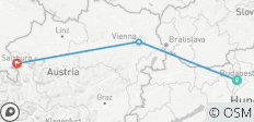  Budapest, Vienna &amp; Salzburg - Meet Us There - 3 destinations 