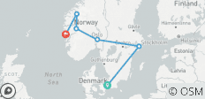  Spectacular Scandinavia (Copenhagen to Bergen) - 6 destinations 