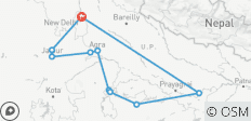  Noord-India avontuur - 10 bestemmingen 