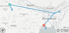  East India with Taj and Wildlife Safari - 11 destinations 