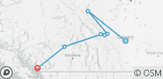  Circuit estival de 7 jours dans les Rocheuses - Circuit à Vancouver avec Rocky Mountaineer｜Départ de Calgary - 7 destinations 