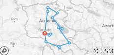  Ein anderes Armenien - Expreme Rundreise (8 Tage, 7 Nächte) - 15 Destinationen 