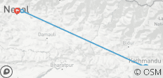  Kathmandu Pokhara Rundreise - 3 Destinationen 