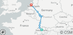  Romantic Rhine with 2 Nights in Lucerne (Northbound) 2023 - 11 destinations 
