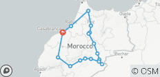  In-Depth Morocco 7 Days - Private Tour from Casablanca - 17 destinations 